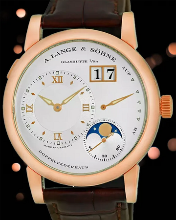 A. Lange & Söhne Lange 1 38.5MM Silver Dial Leather Strap (109.032)