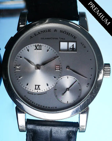 A. Lange & Söhne Lange 1 38.5MM Silver Dial Leather Strap (101.025)
