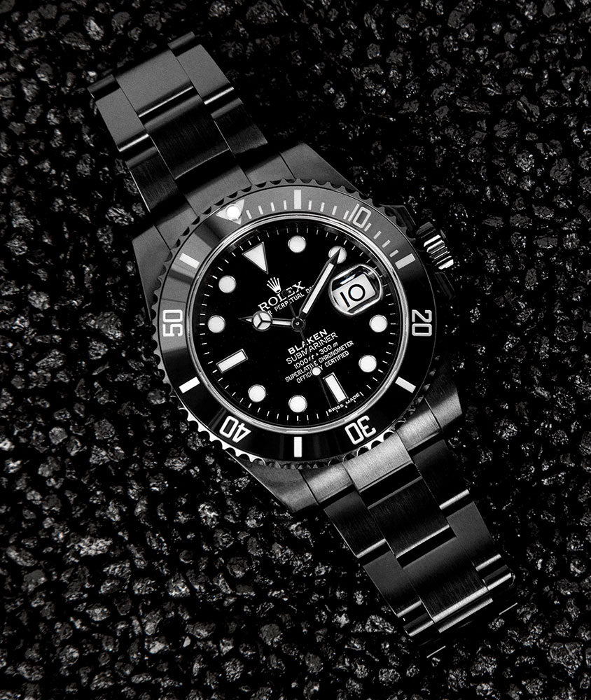 Rolex Submariner Date Blaken