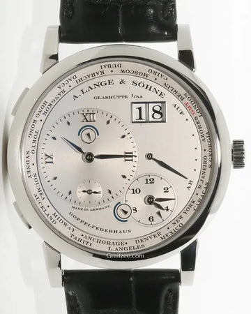 2005 A. Lange & Söhne Lange 1 "Boutique Edition" L.E. 41.9MM Silver Dial Leather Strap (116.025)